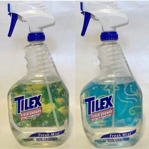 Lot 2 Tilex Fresh Shower Spray Daily Shower Cleaner Fresh Mist 32oz Discontinued